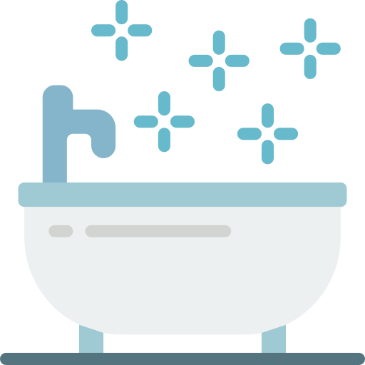 baño Basic Miscellany Flat icono