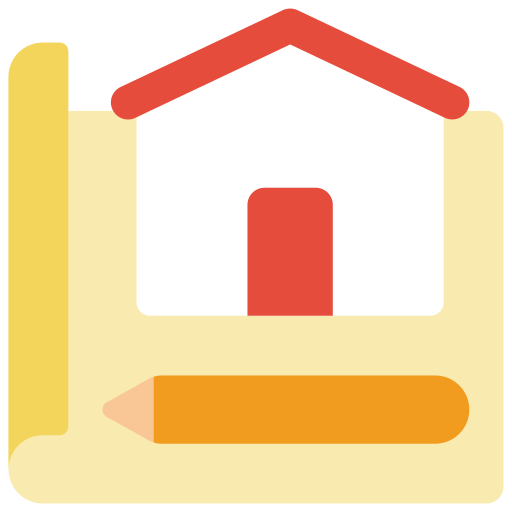 하우스 디자인 Basic Miscellany Flat icon