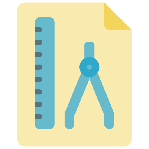 Blueprint Basic Miscellany Flat icon