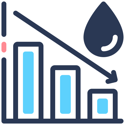 그래픽 차트 Generic color lineal-color icon