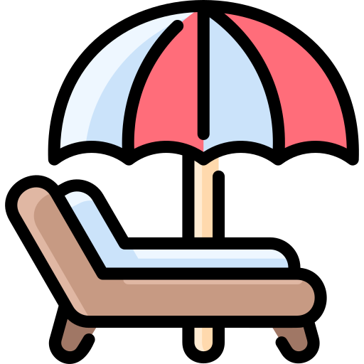 chaise de plage Vitaliy Gorbachev Lineal Color Icône
