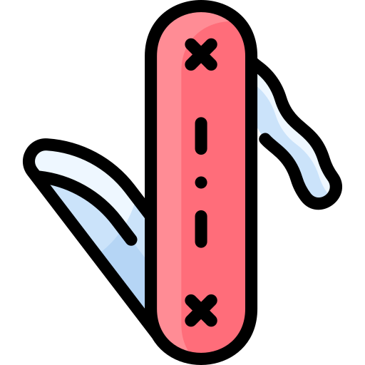 cuchillo del ejército suizo Vitaliy Gorbachev Lineal Color icono