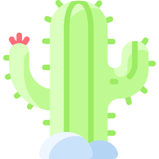 cactus Vitaliy Gorbachev Flat icono
