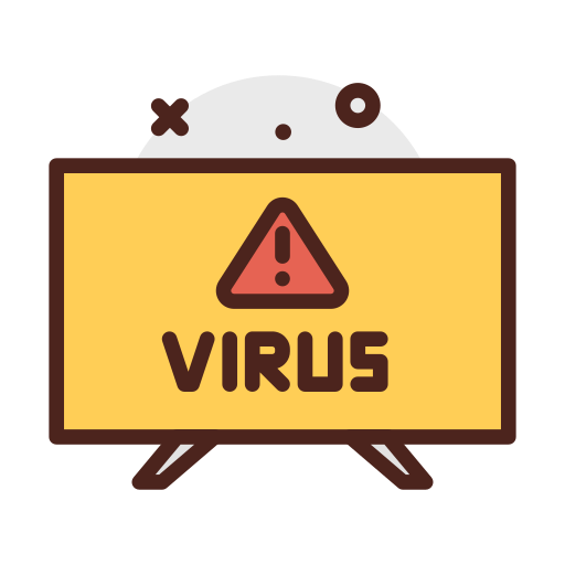 virus Darius Dan Lineal Color icoon