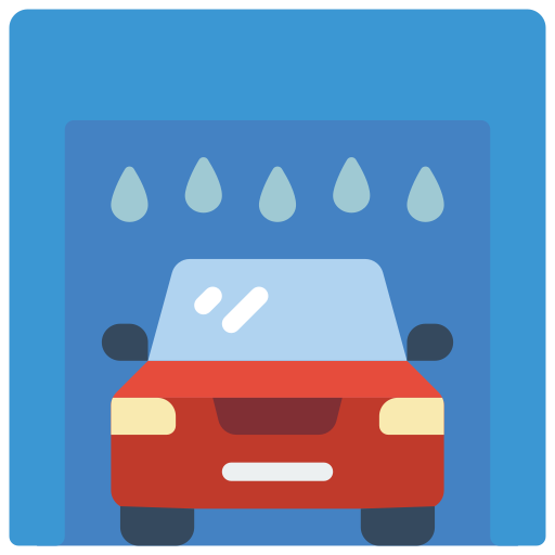 Car wash Basic Miscellany Flat icon
