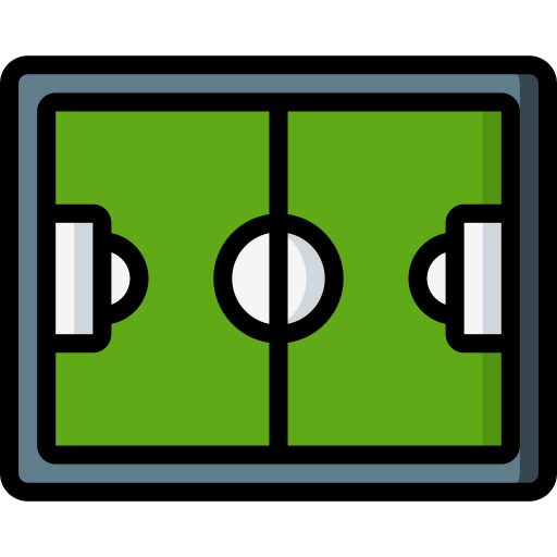 campo de fútbol Basic Miscellany Lineal Color icono