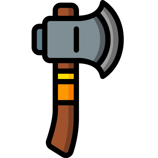 Axe tool Basic Miscellany Lineal Color icon