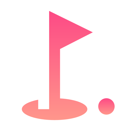 ゴルフ場 Generic gradient outline icon