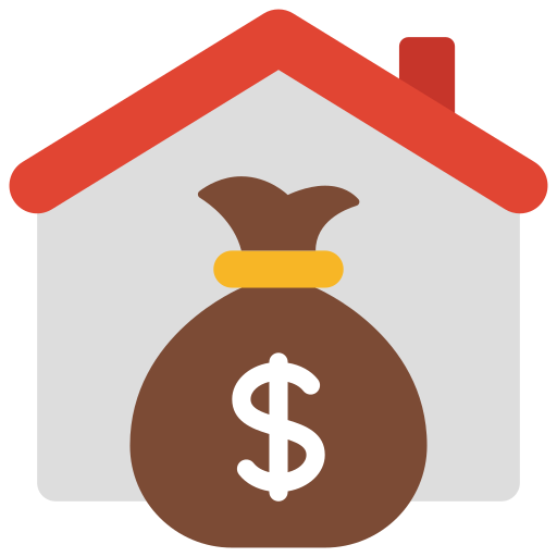 Mortgage Juicy Fish Flat icon