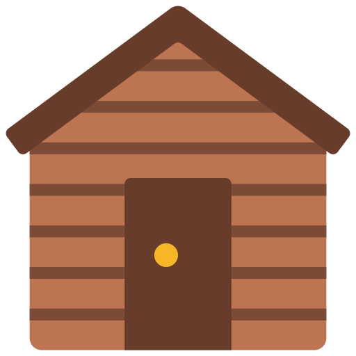 Shed Juicy Fish Flat icon