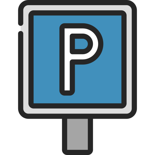 Parking sign Juicy Fish Soft-fill icon