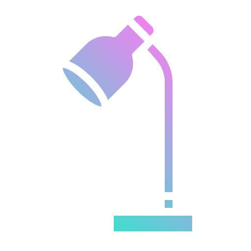 Настольная лампа Generic gradient outline иконка
