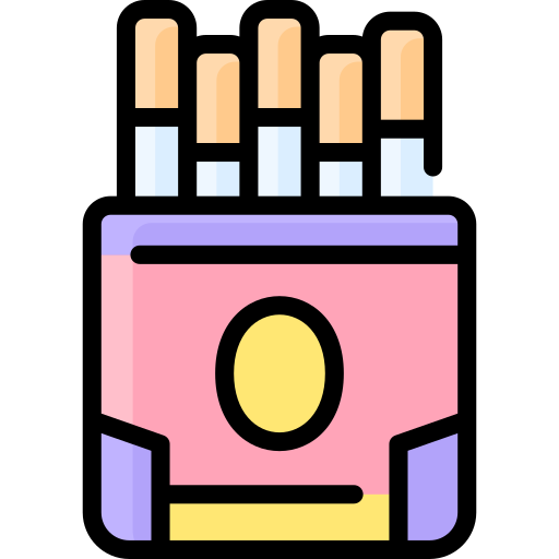 Cigarette Vitaliy Gorbachev Lineal Color icon