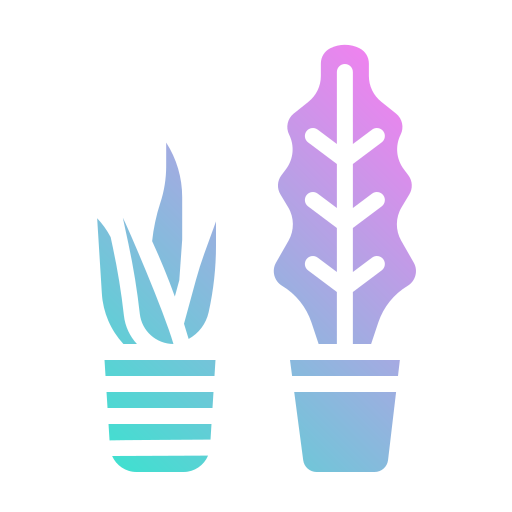 Plant pot Generic gradient outline icon