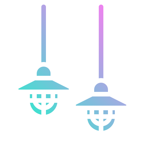 Hang lamp Generic gradient outline icon