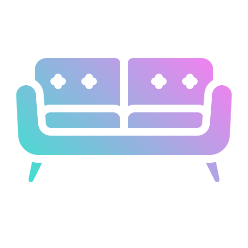 Sofa Generic gradient outline icon