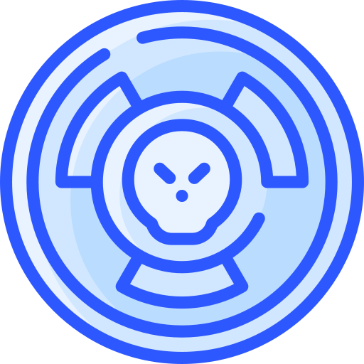 radiación Vitaliy Gorbachev Blue icono