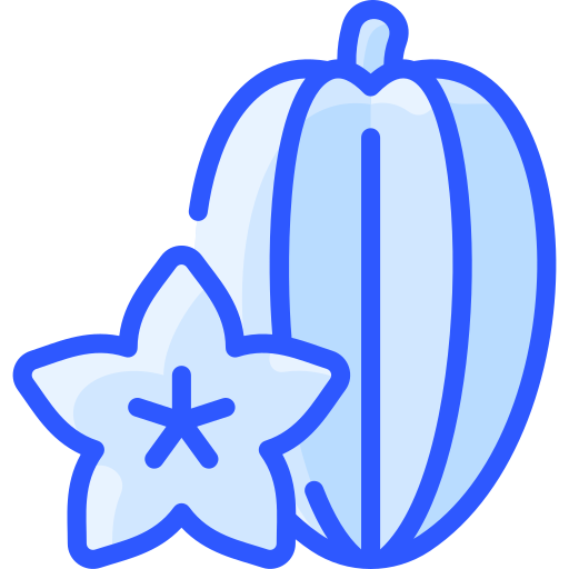 Star fruit Vitaliy Gorbachev Blue icon