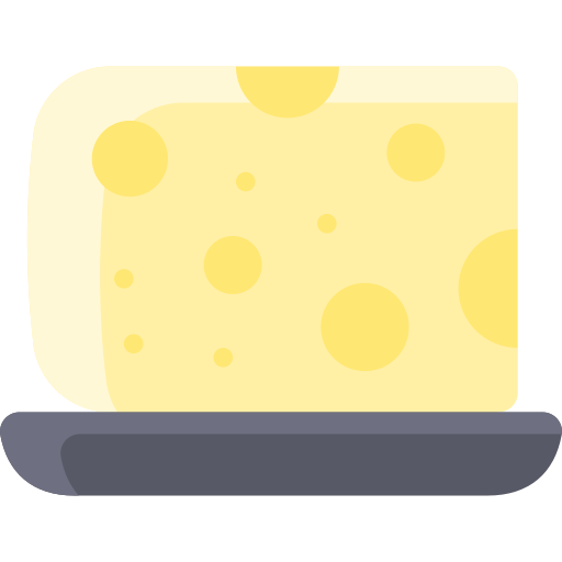 チーズ Vitaliy Gorbachev Flat icon