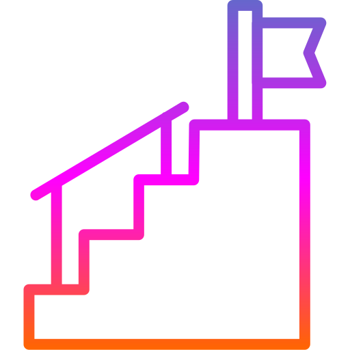 계단 Generic gradient outline icon