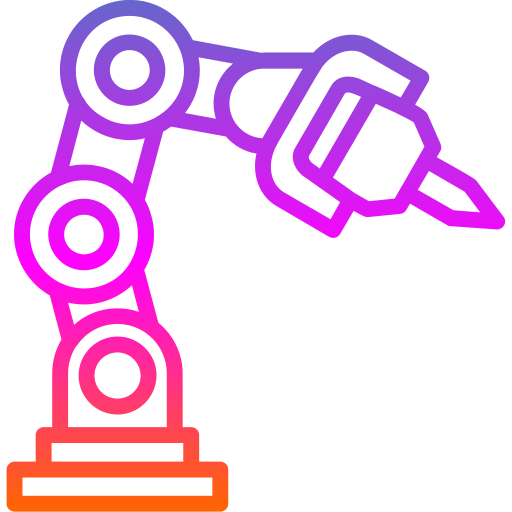 Robotic arm Generic gradient outline icon