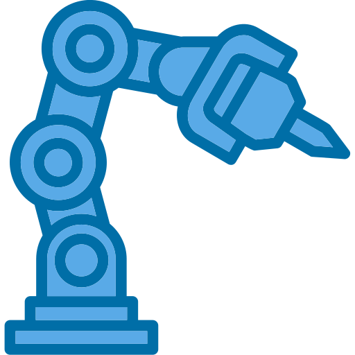 Robotic arm Generic color lineal-color icon