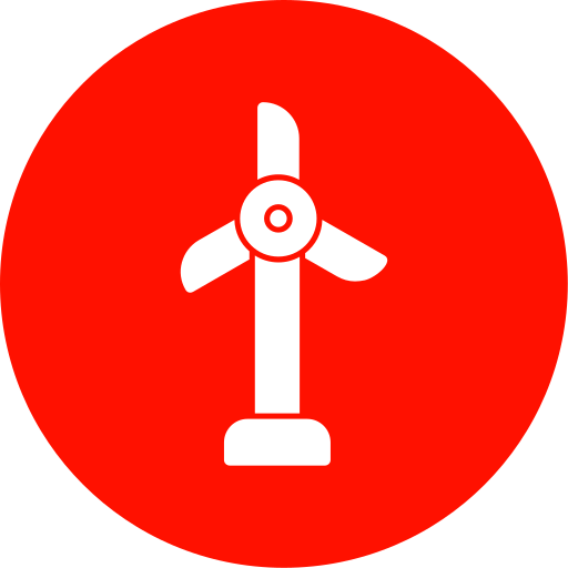 windkraftanlage Generic color fill icon