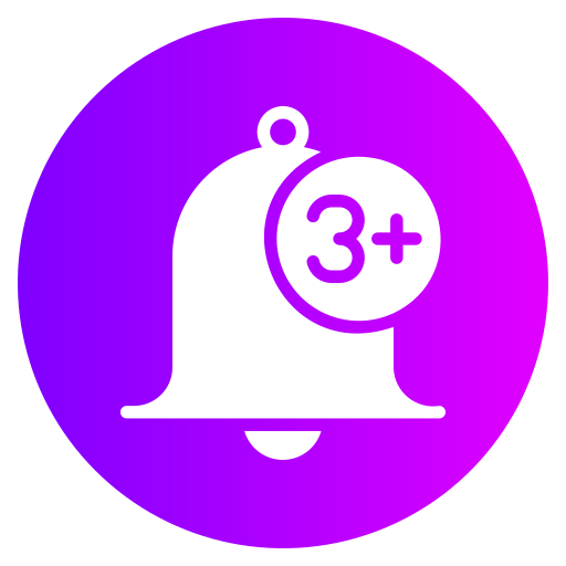 campana de notificación Generic gradient fill icono
