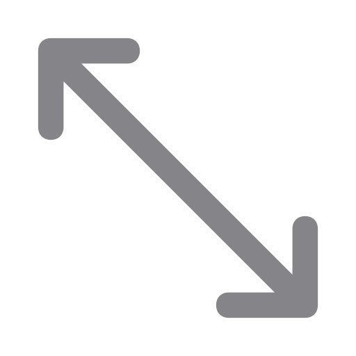 Диагональная стрелка Generic color outline иконка