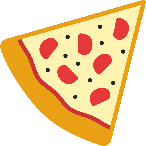 ピザ Generic color fill icon