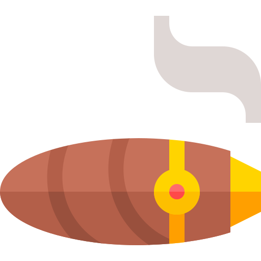 cigarro Basic Straight Flat icono