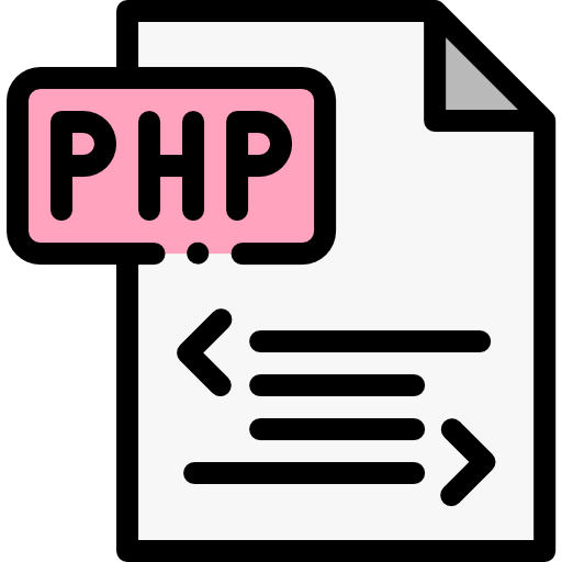 php Detailed Rounded Lineal color icon