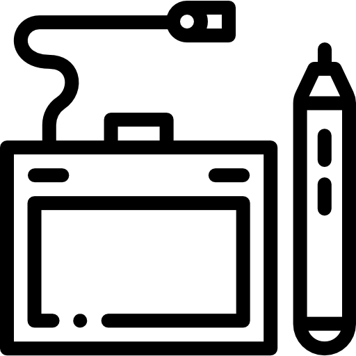 Планшет Detailed Rounded Lineal иконка