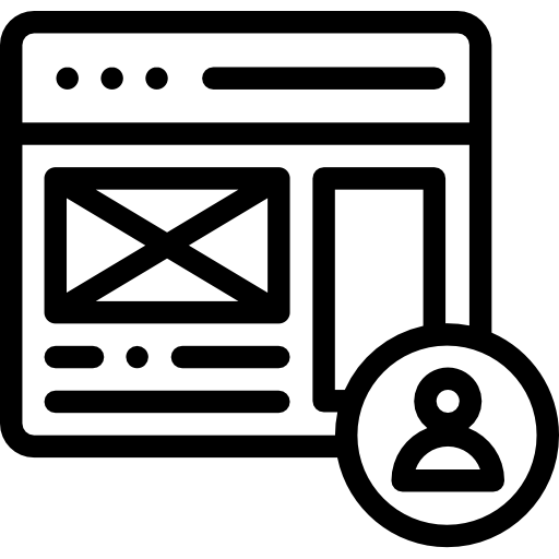 プロフィール Detailed Rounded Lineal icon
