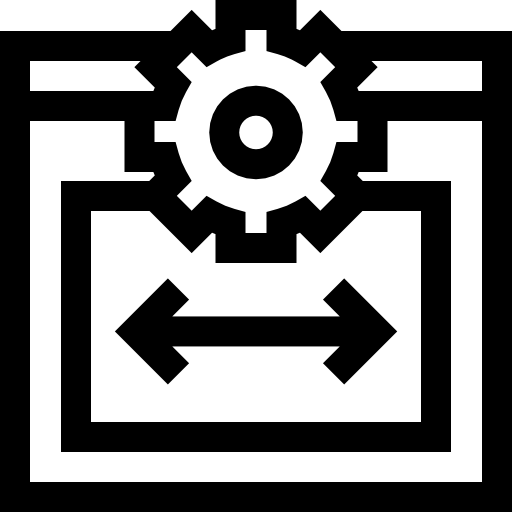 Размер сети Basic Straight Lineal иконка