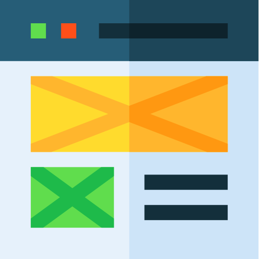 веб-дизайн Basic Straight Flat иконка