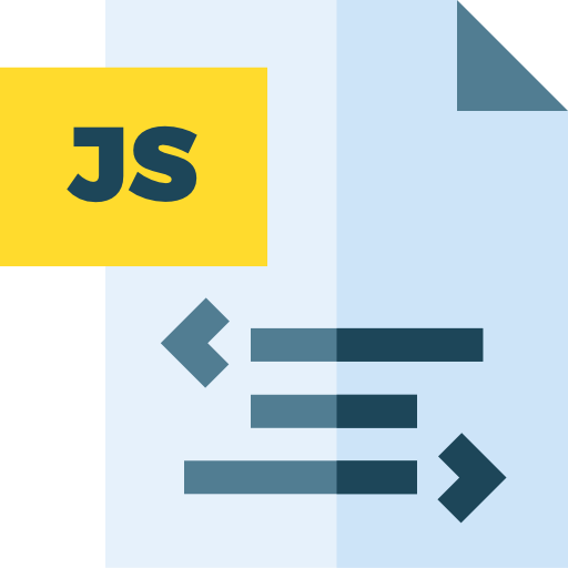 js Basic Straight Flat icoon