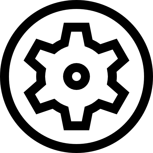 configuraciones Basic Straight Lineal icono