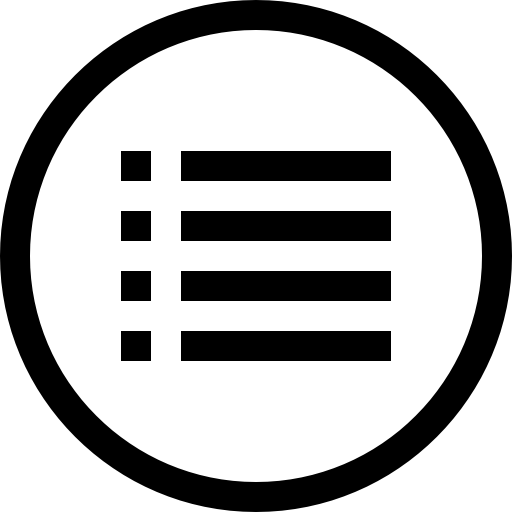 메뉴 Basic Straight Lineal icon