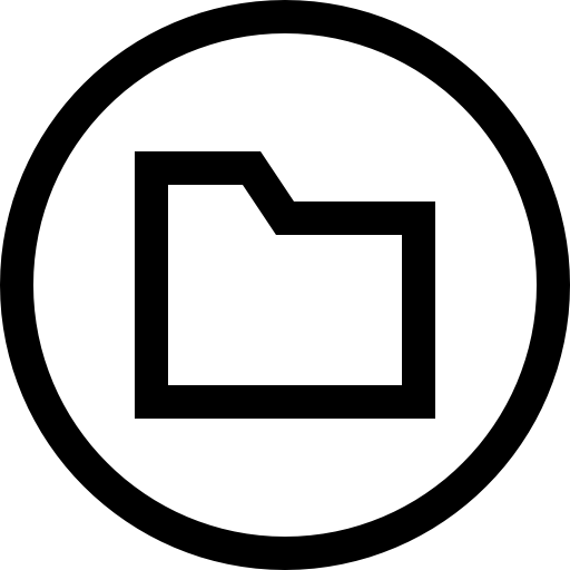 Папка Basic Straight Lineal иконка