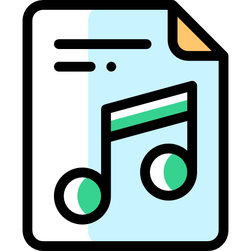 File Detailed Rounded Color Omission icon