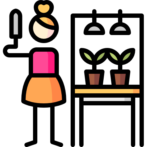 gärtner Puppet Characters Lineal Color icon