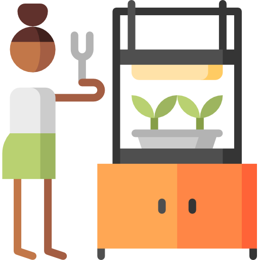 Gardener Puppet Characters Flat icon