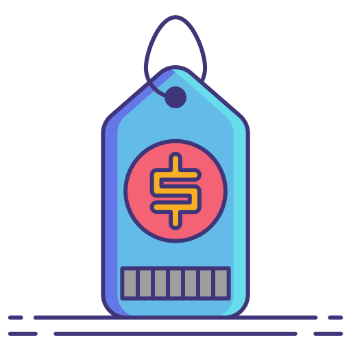 꼬리표 Generic color lineal-color icon