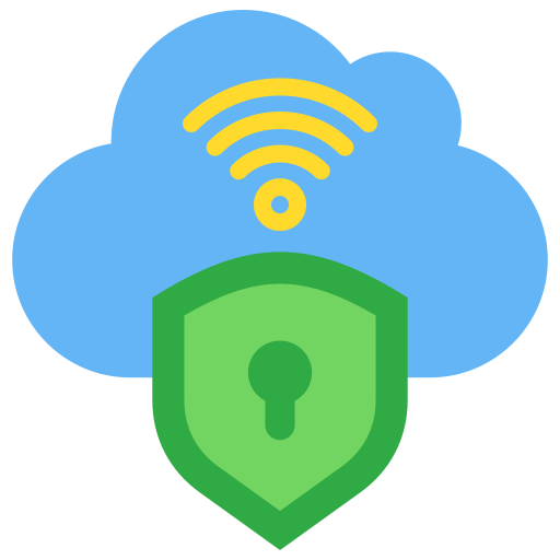 Cloud security Generic color fill icon