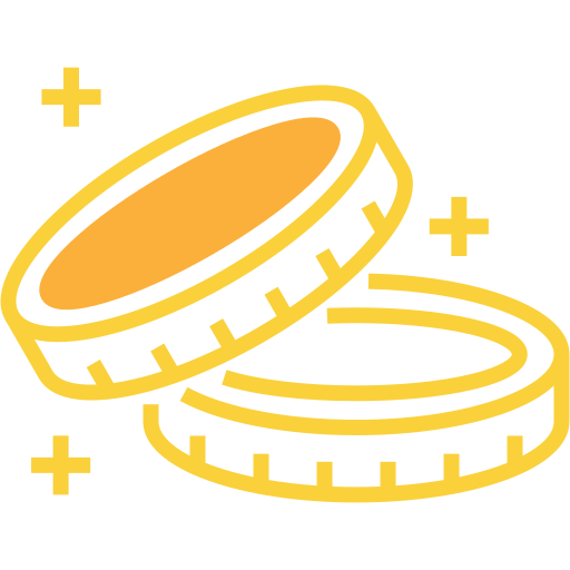 moneta Generic color lineal-color ikona