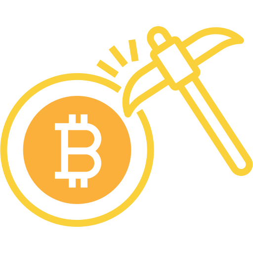 minería bitcoin Generic color lineal-color icono