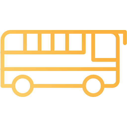 schoolbus Generic color outline icoon