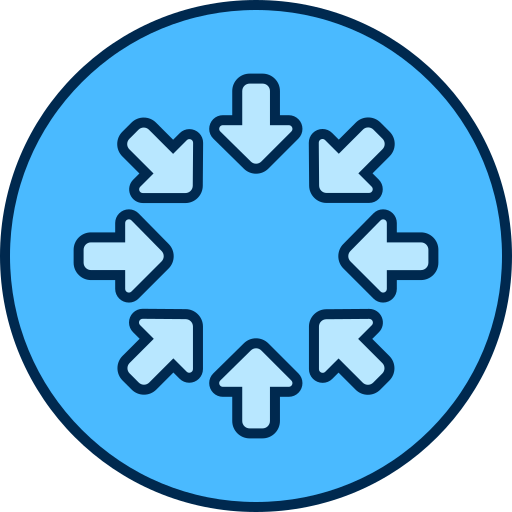círculo de flechas Generic color lineal-color icono