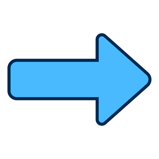 flecha correcta Generic color lineal-color icono
